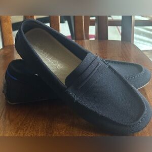 Rothy’s Black Loafers Size 11 Slip On Driving Flats Knit